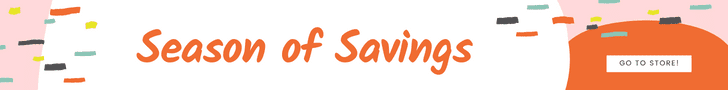 A logo of the word savina written in orange.